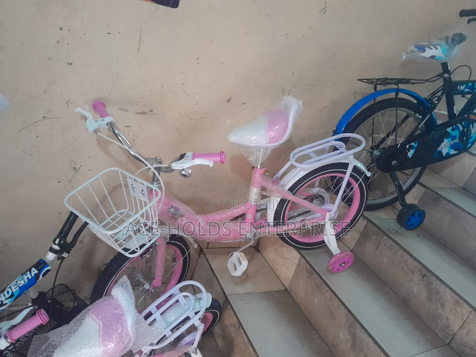 Bike Size 12" Crossroad Quality Kids Bicycle - Purple Pink
