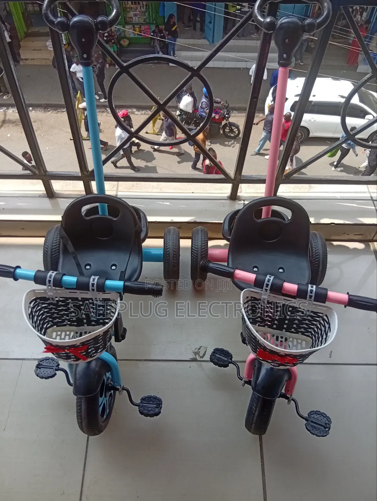 Children’s Tricycle Bicycle – Sturdy 3-Wheel Kids Ride-on Bike