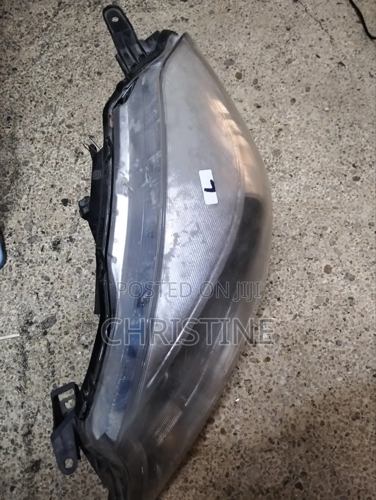 Toyota Vitz Jewela Headlight Left With Sunburn