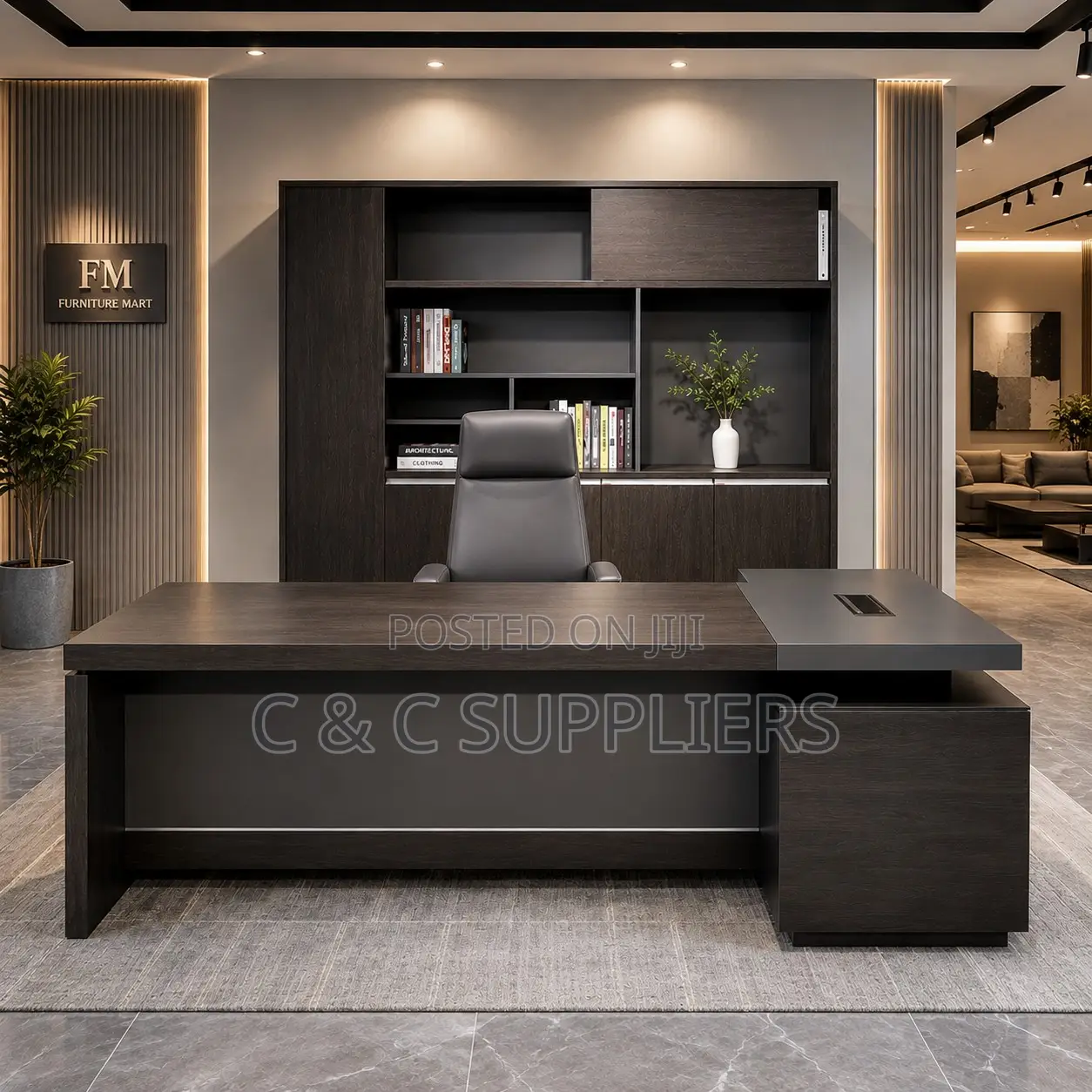 Executive Wooden CEO Table-1800mm