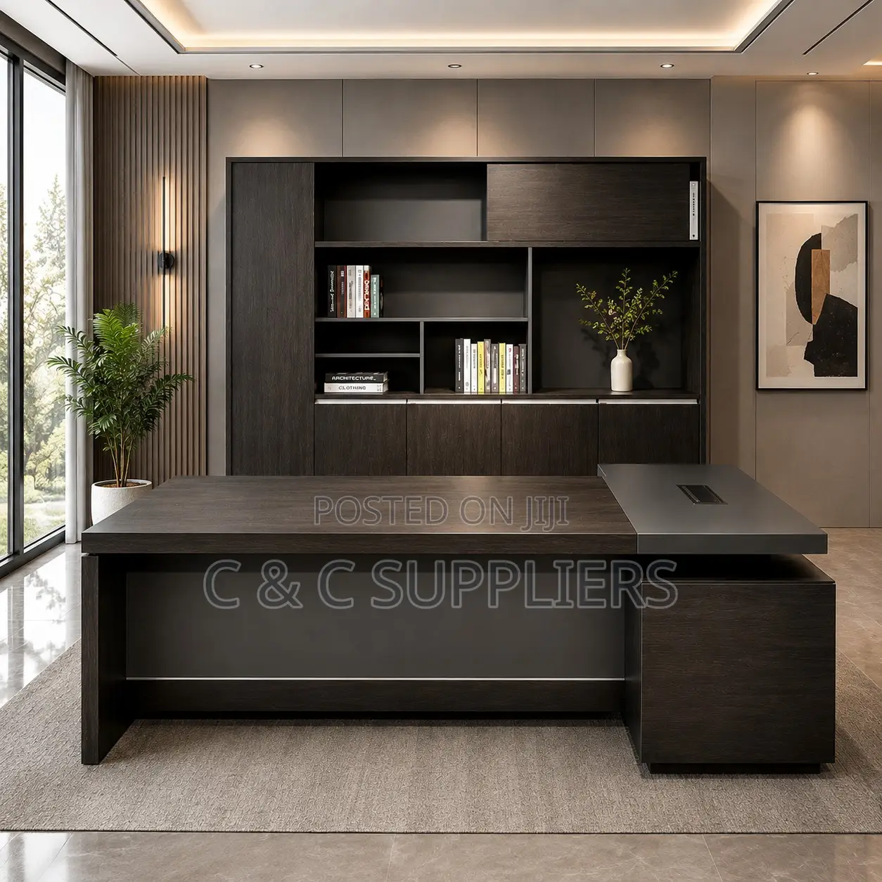 Executive Wooden CEO Table-1800mm