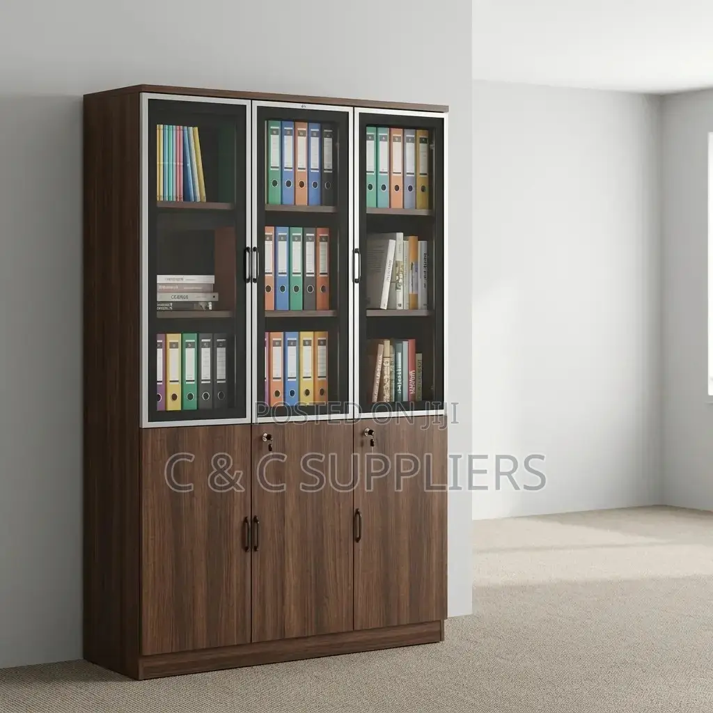 3-Door's Executive Wooden Cabinet