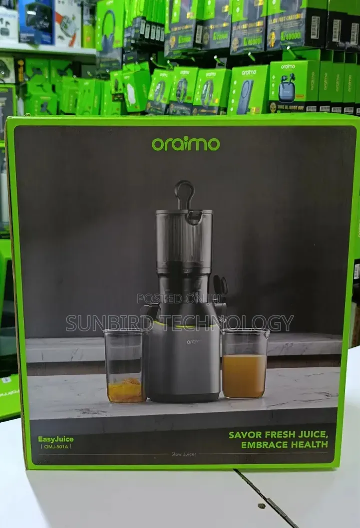 Oraimo Slowjuicer Omj-501a Easy Juicing.