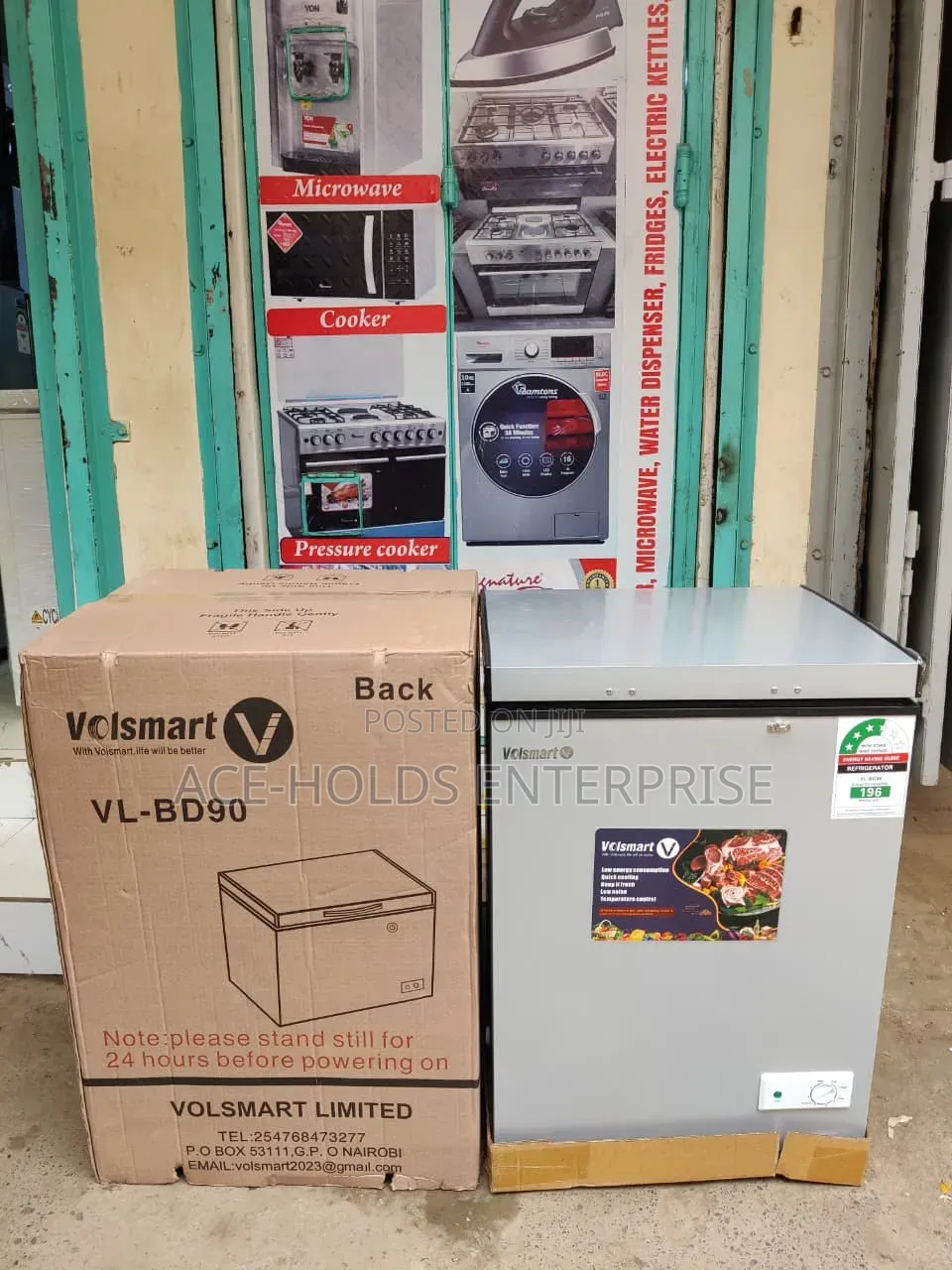 Vl-Bd 90 Volsmart Chest Freezer - 90 Litres Capacity