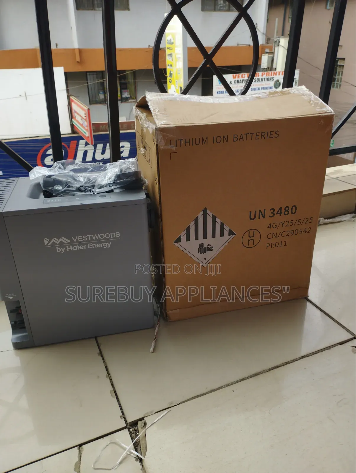 Vestwood 2kW LiFePO4 Battery Haier | Solar Inverter Backup System*
