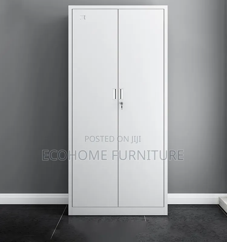 Cabinet: 2 Door Filing Cabinet Lockable With Adjustable