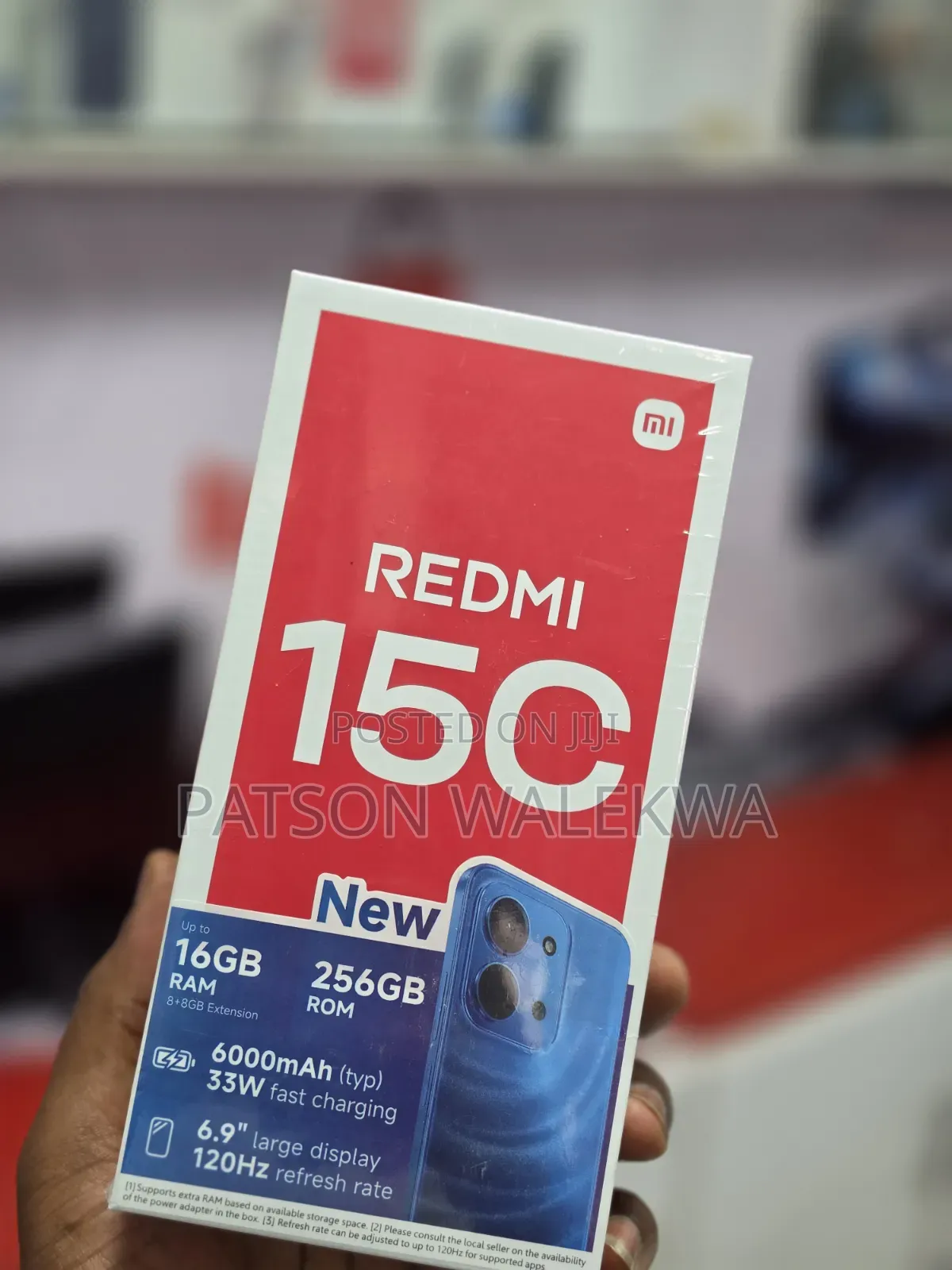 New Xiaomi Redmi 15C 4G 256 GB Black