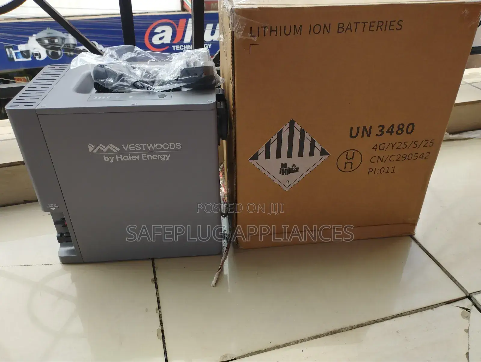 2KW Vestwood Haier Lithium Battery | Home Solar Loadshedding Backup*