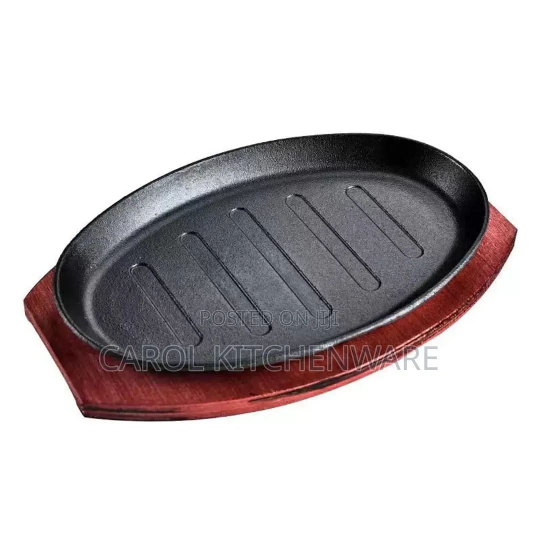 Sizzling Plate / Cast Iron Steak Sizzling Plate