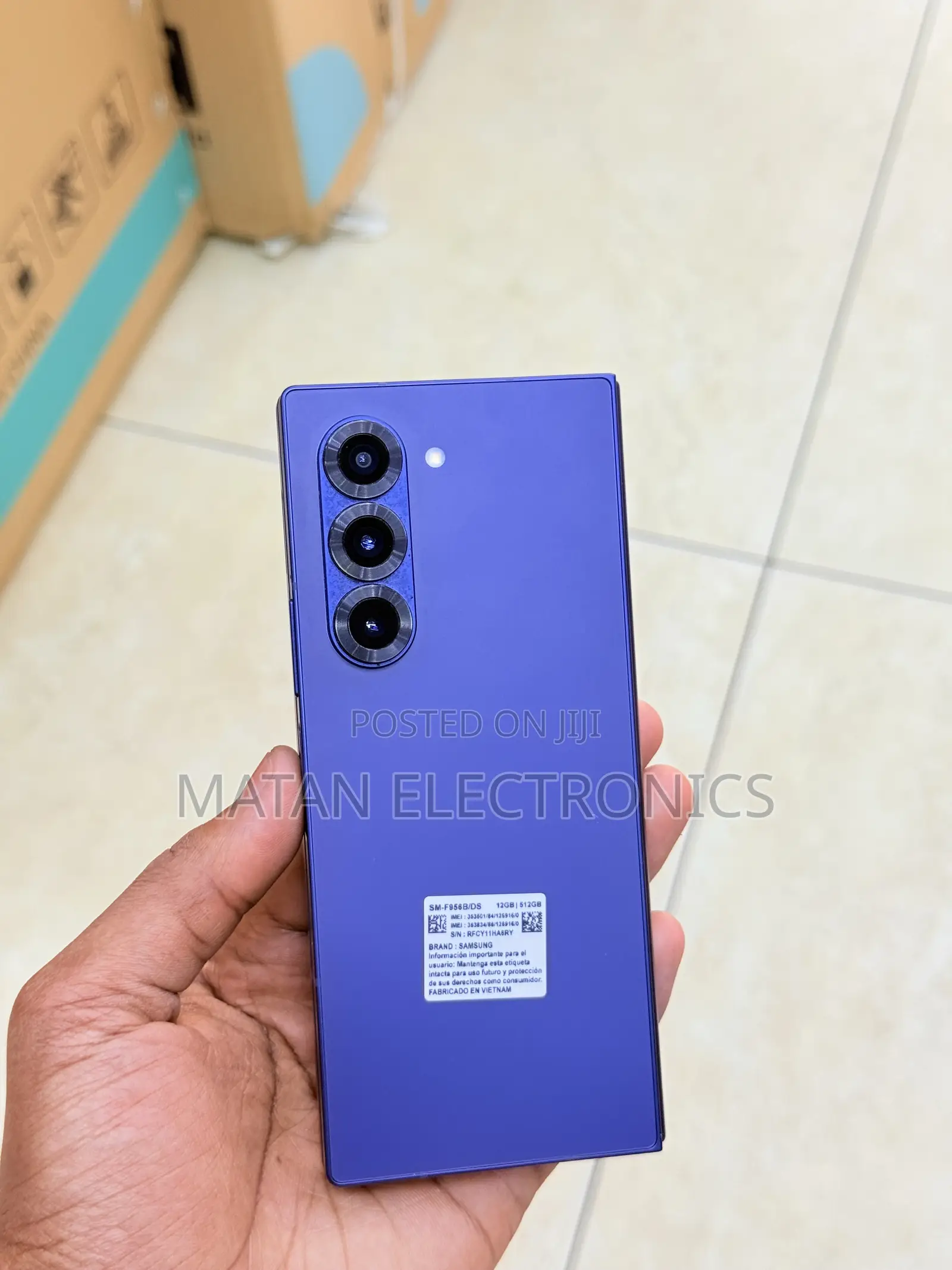 Samsung Galaxy Z Fold6 256 GB Blue
