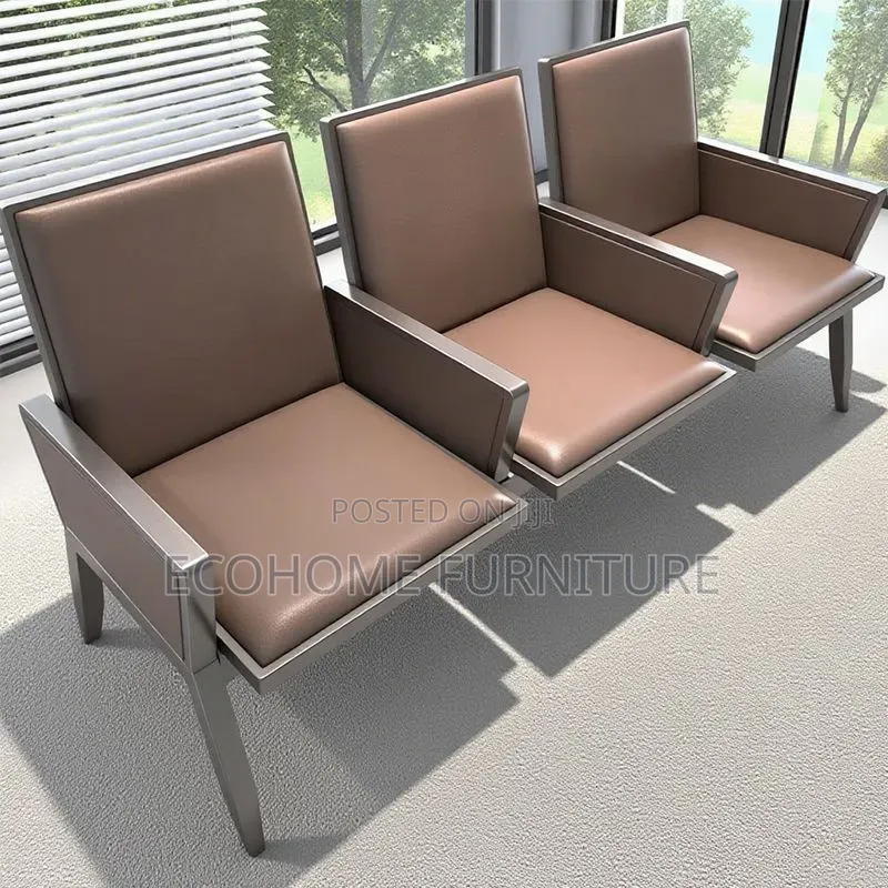 Office Chair ; 3 Seater Link Chair New Modern
