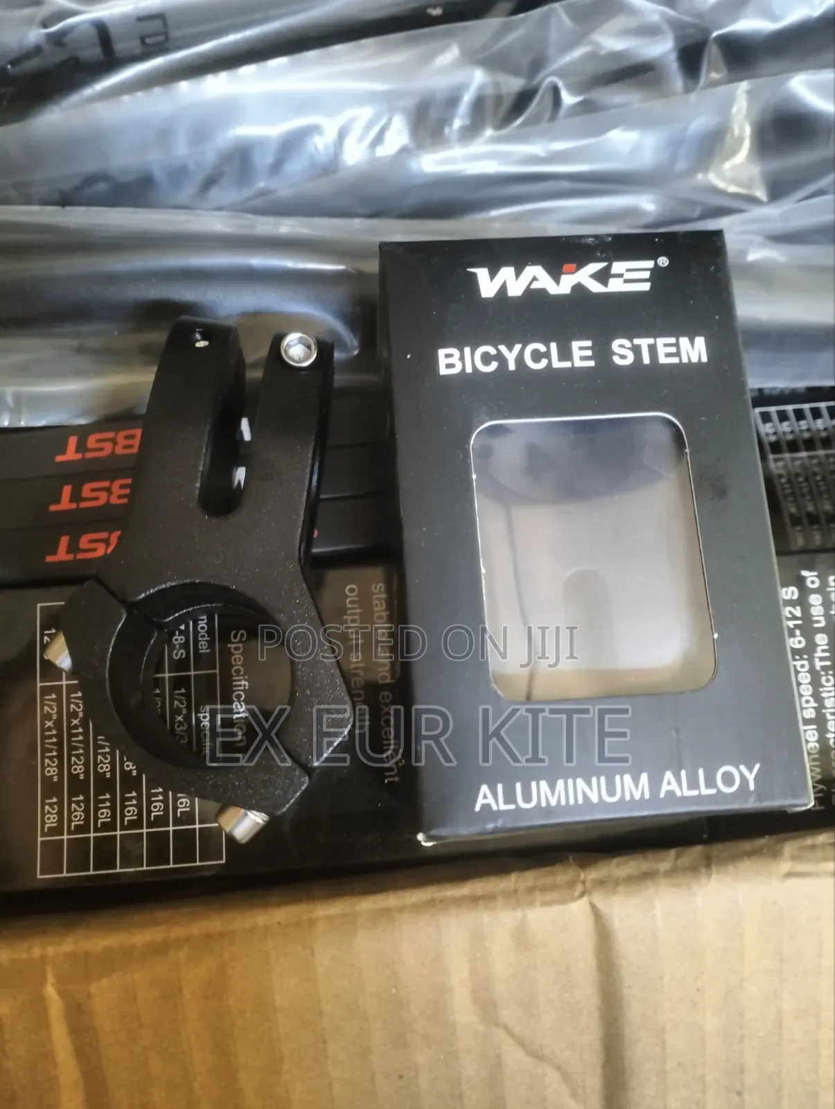 Bicycle Stem Clamp 31.8mm Wake