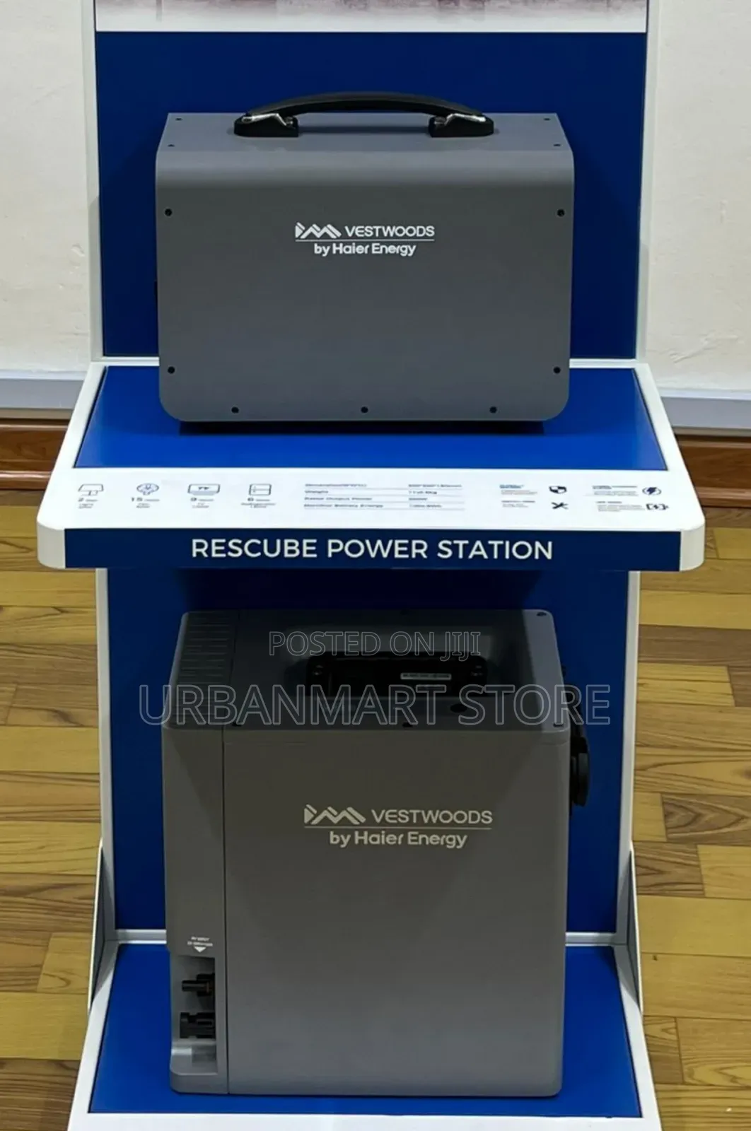 2 KW Vestwoods Rescube 2009.6Wh Solar Power Station