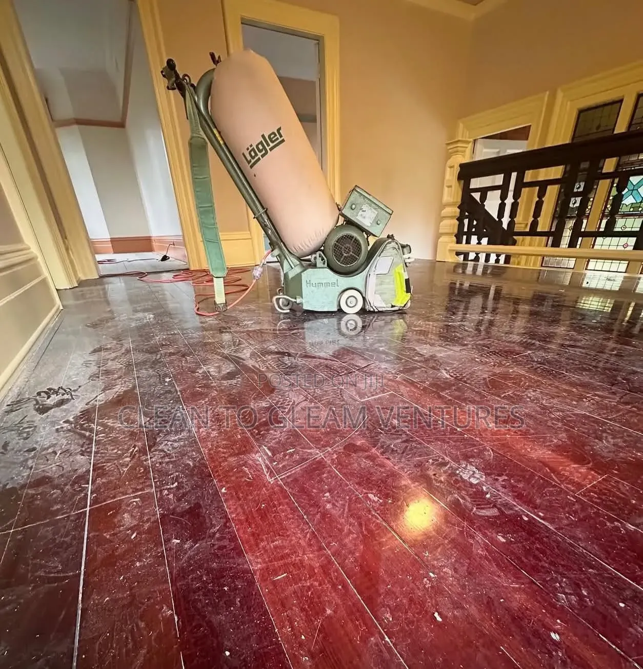 Sanding Wood Floor