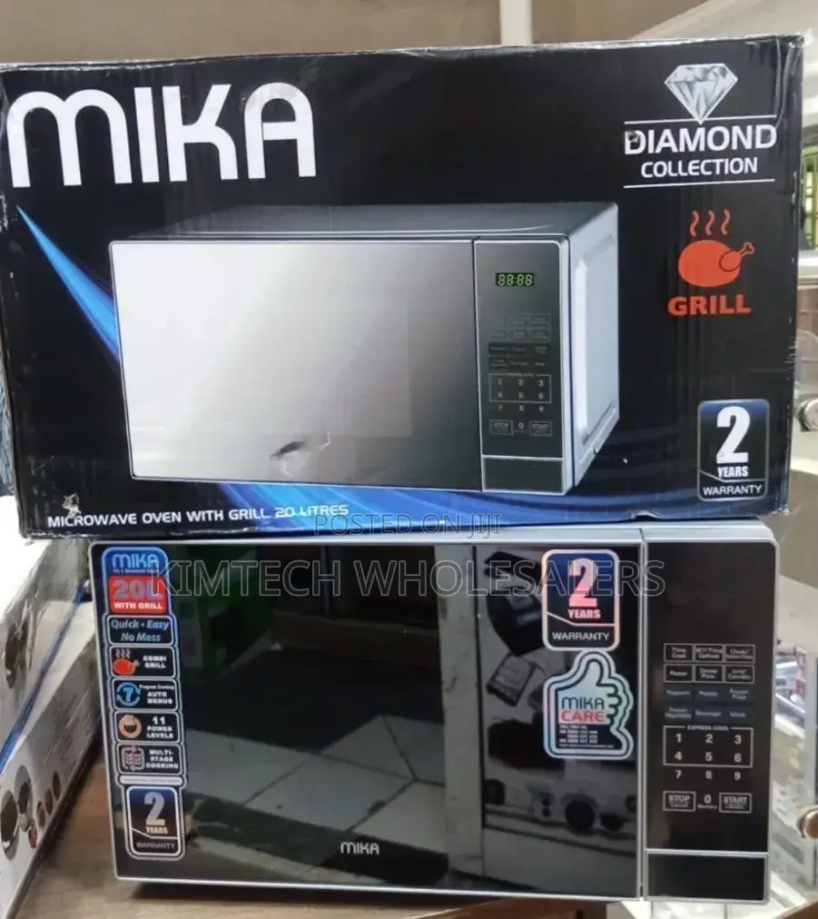 Mika 20L Digital Microwave With Grill