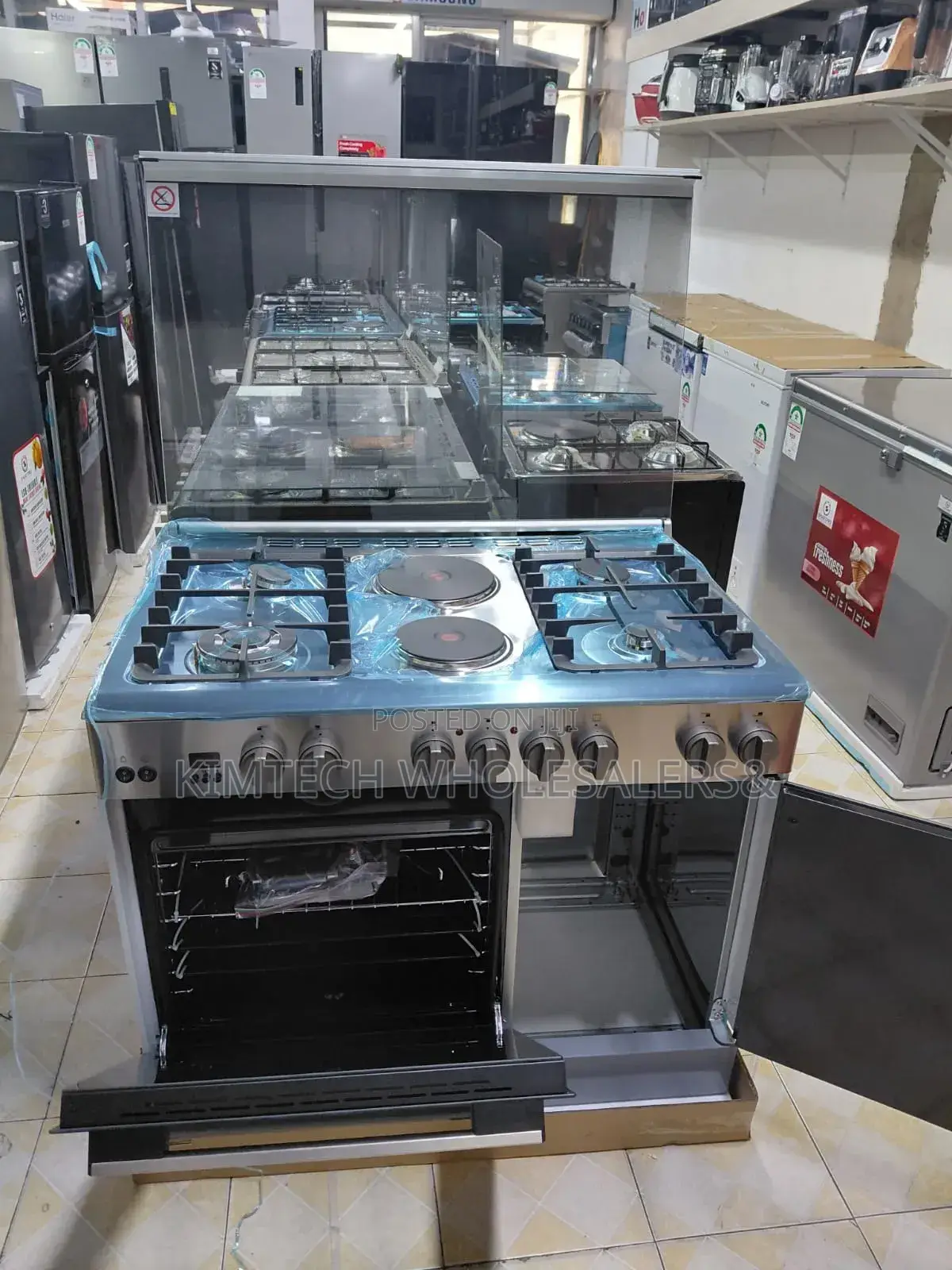 Haier 4G + 2 E 60*90 Standing Cooker HCR6042DES