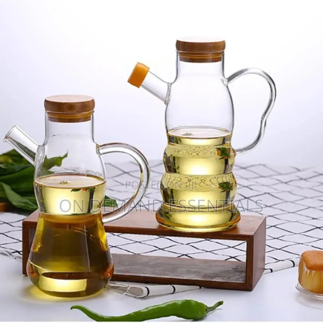 650ml Oil Jar -Comes With a Bamboo Lid