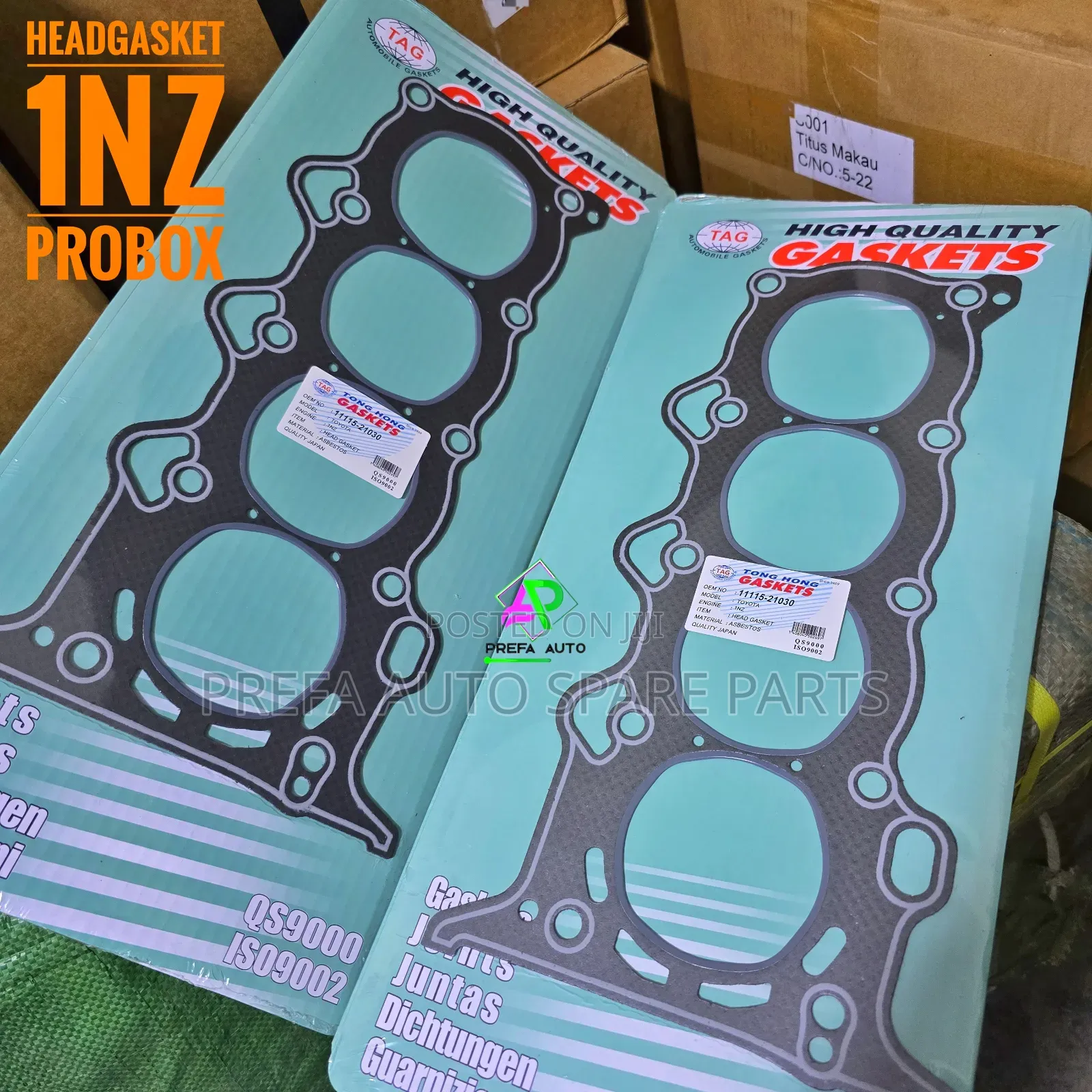 Head Gaskets Probox 1nz Fe