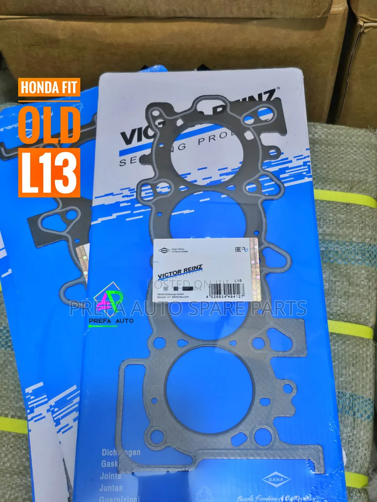 Head Gasket L13 L15 Honda Fit