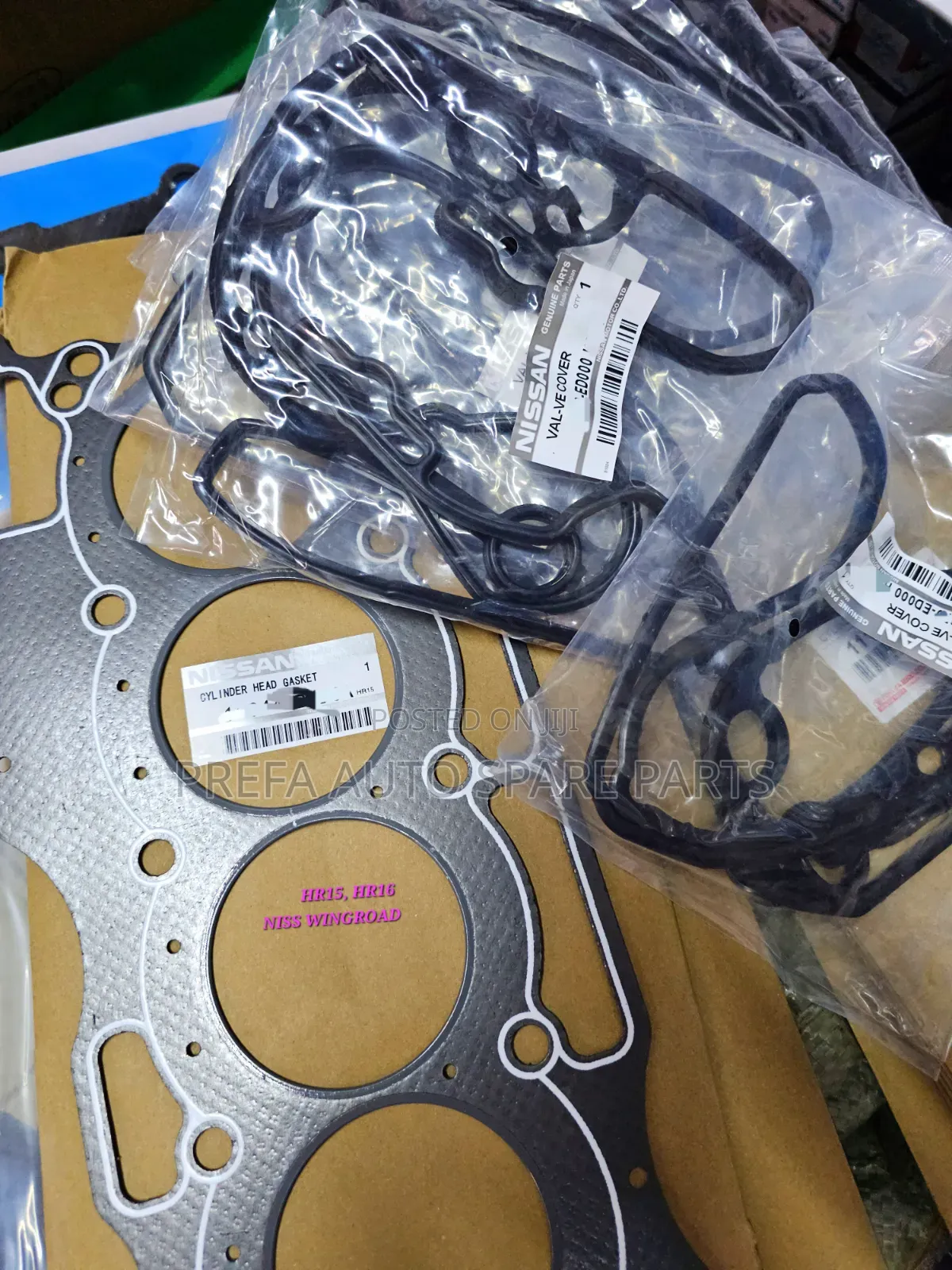 Nissan Ad Tiida Head Gasket H15 and Top Cover Hr15