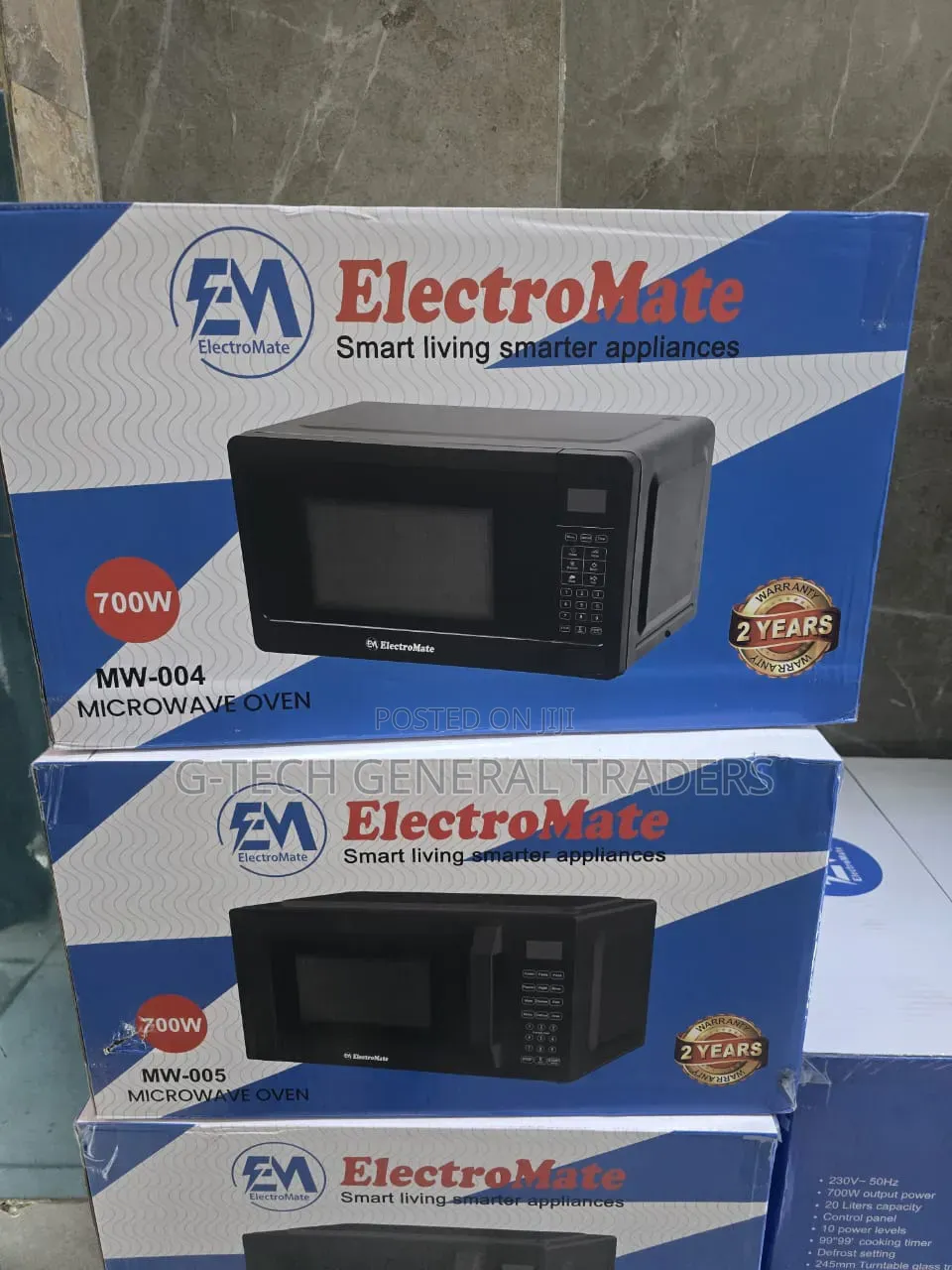 20 Litres Electromate Microwave Oven With Handle