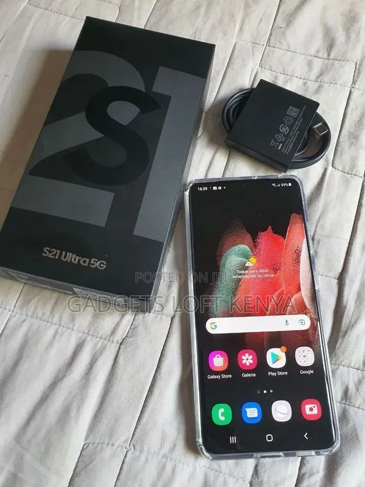 New Samsung Galaxy S21 Ultra 5G 256 GB Black