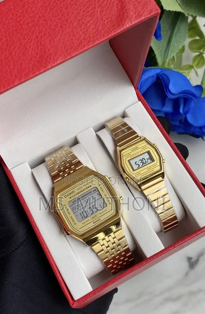 His Hers Casio Digital Matching Watch Sets