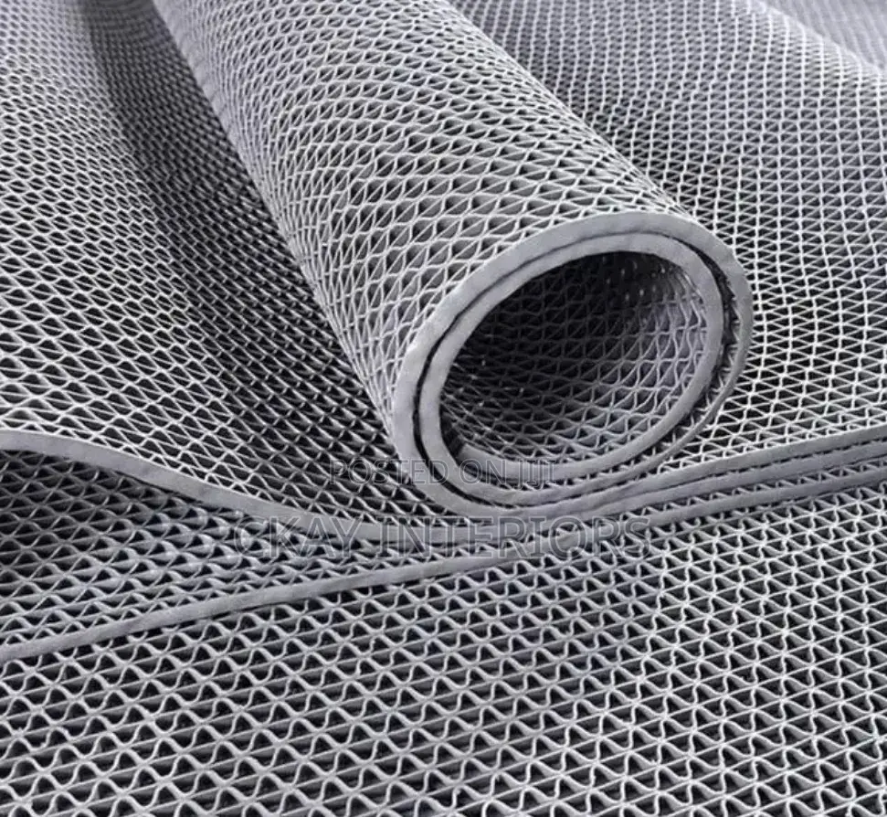 Protect Your Floors While Creating a Safer Walking Surface Grey PVC