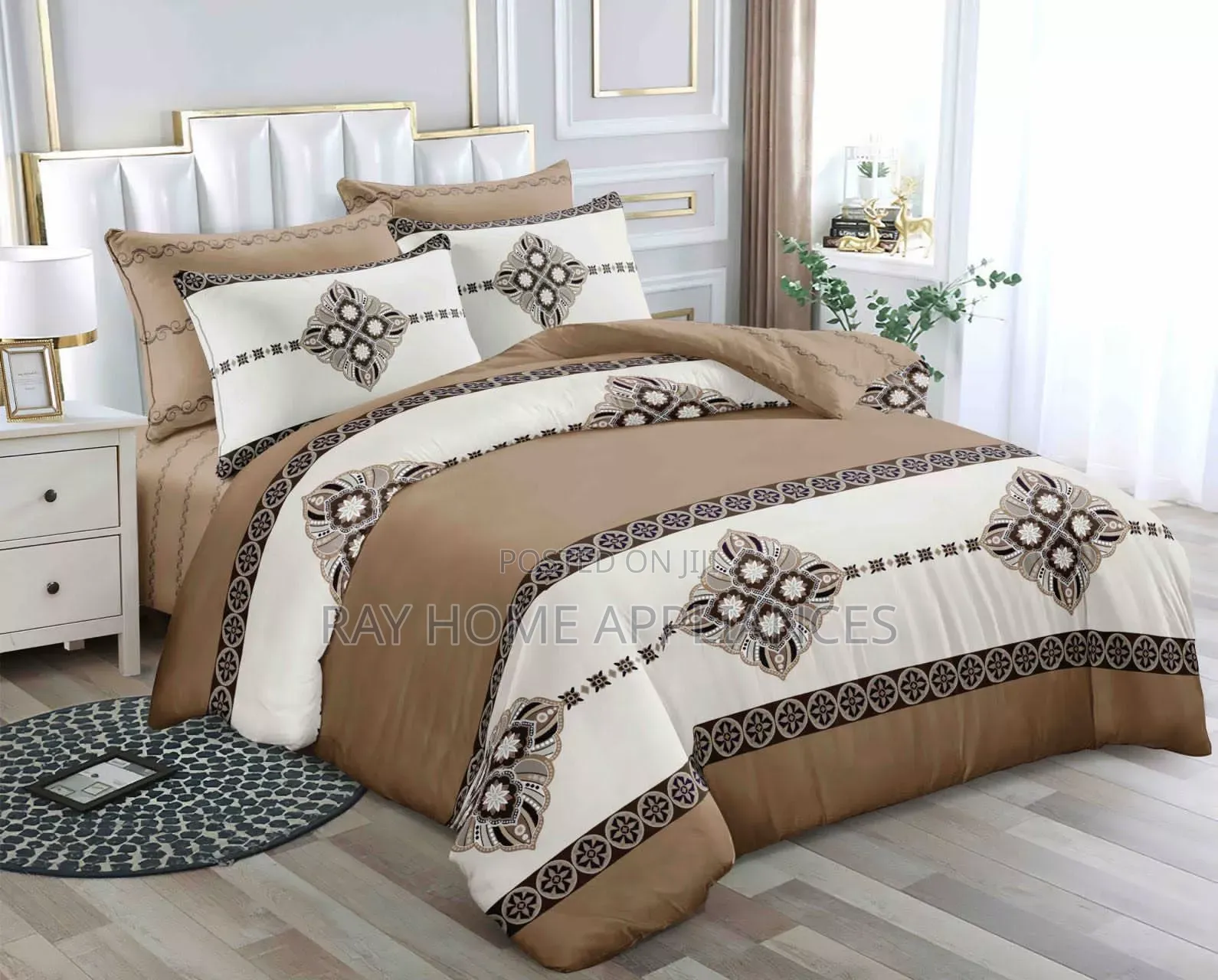 Double Sided Heavy Cotton Binded Duvet Size: 6×7