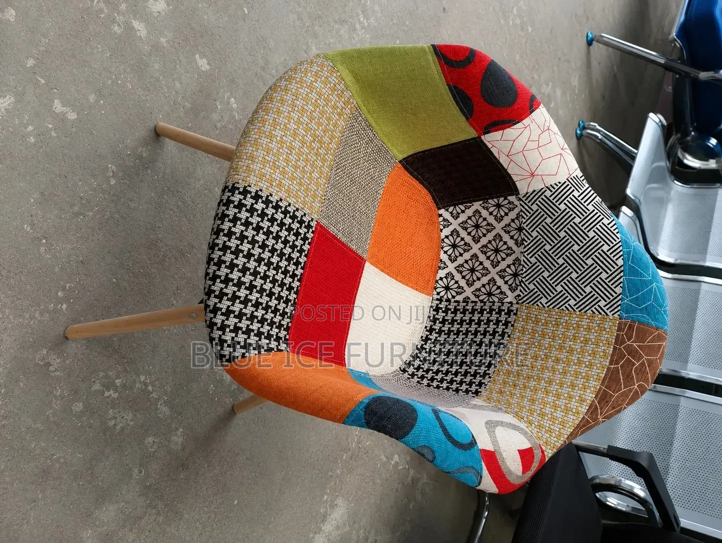 Eames Chair;Modern Fabric Accent Chair for Living Room Office Kenya