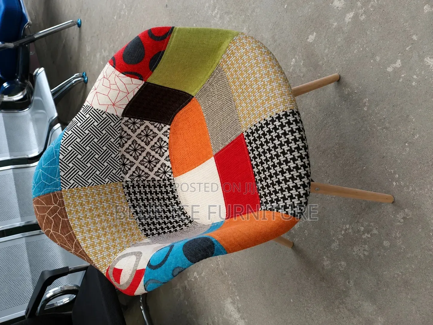 Eames Chair;Modern Fabric Accent Chair for Living Room Office Kenya