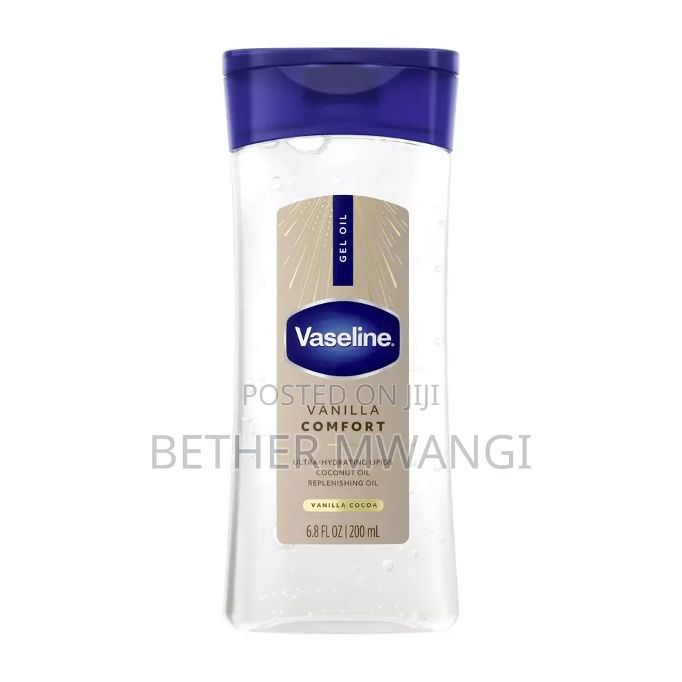 Vaseline Comfort Moisturizing Gel Body Oil Vanilla