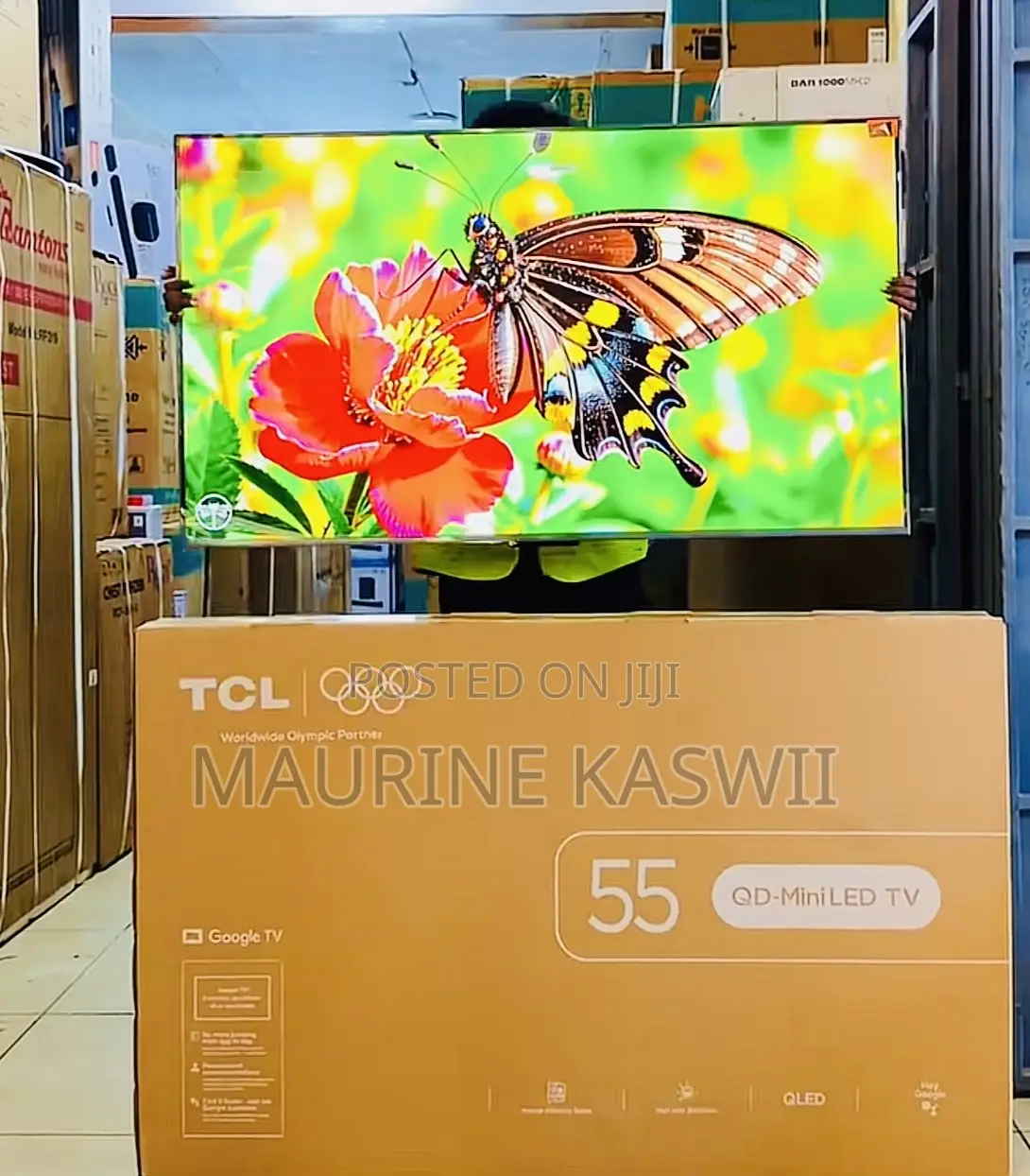 TCL 55” Inch Qd- Miniled Google 55c6k
