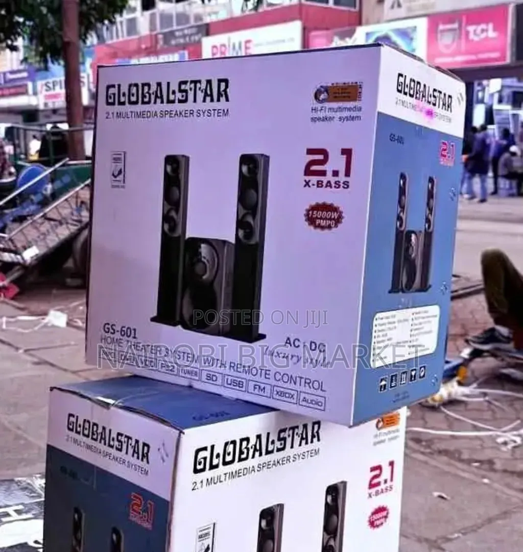 15000 Watts 2.1 Globalstar Hometheater