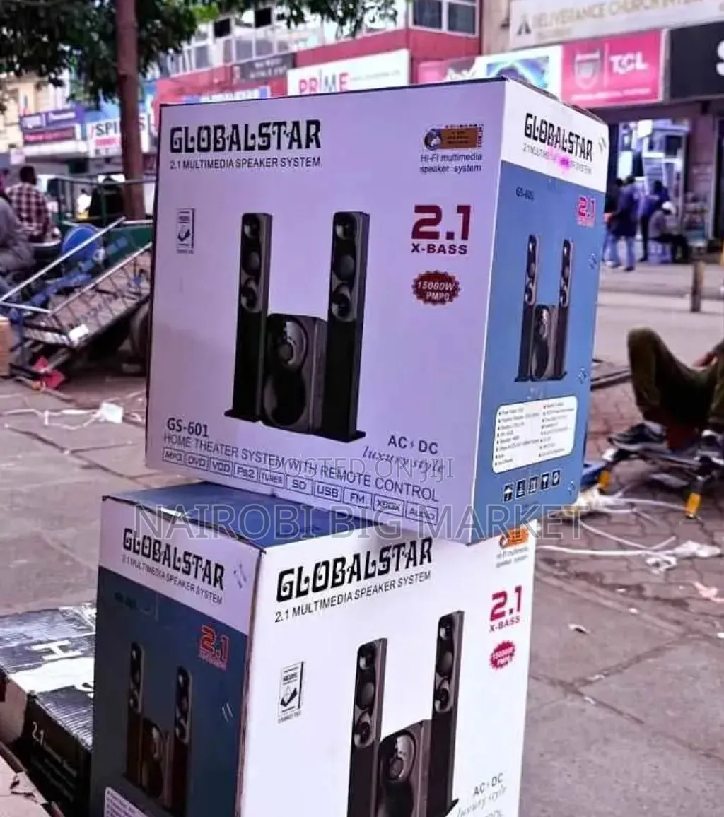 15000 Watts 2.1 Globalstar Hometheater