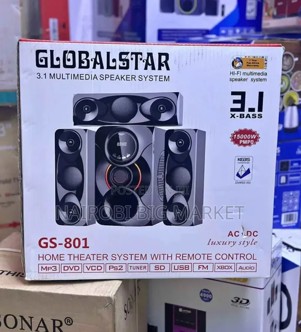 Globalstar 3.1 Hometheater With Remote Control