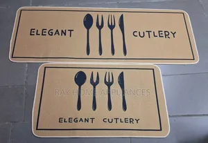 Kitchen Mat 2 Pieces Large Size 120x45cm Small 75x45