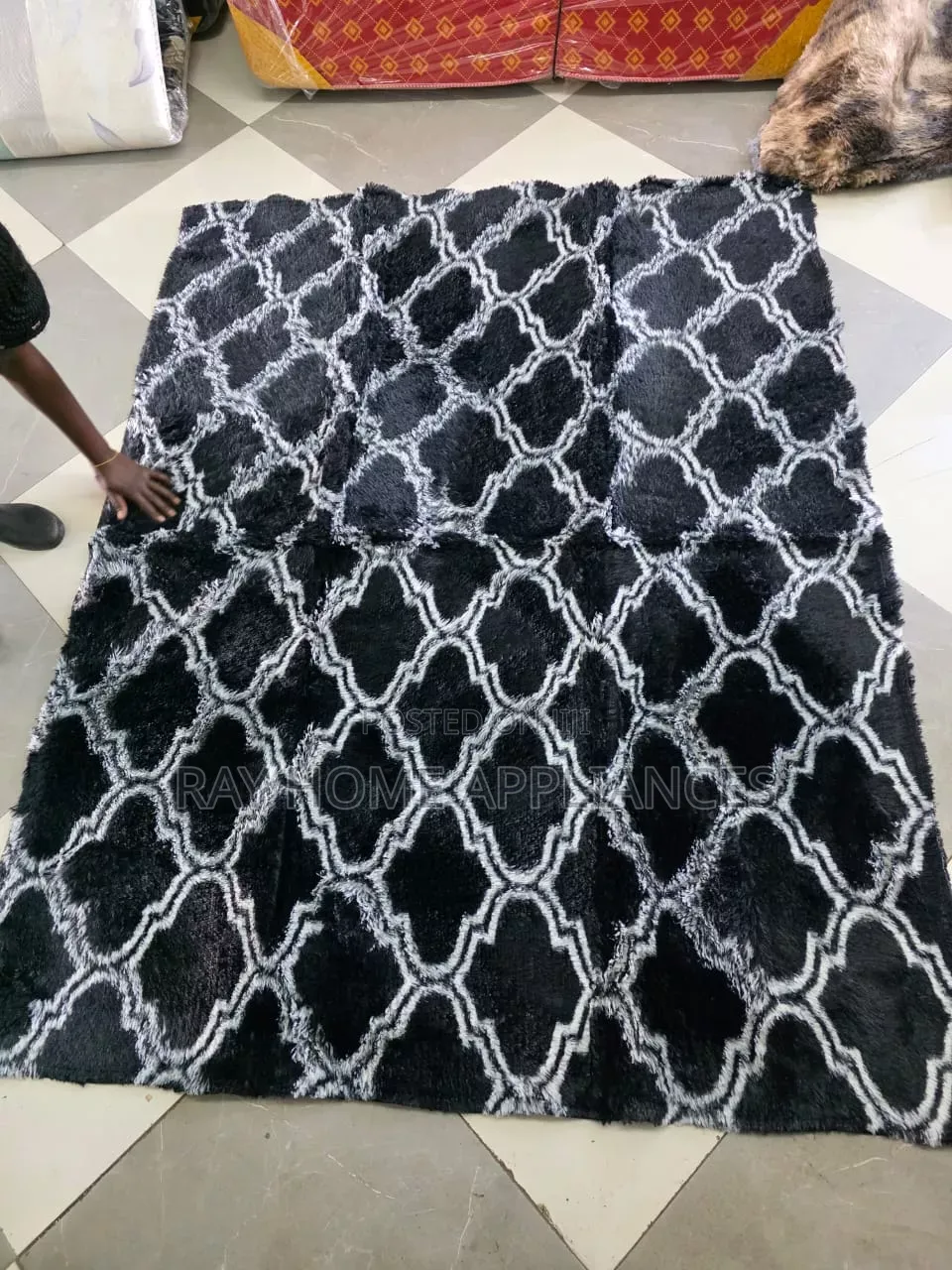 Fluffy Carpet Available Size:5×8