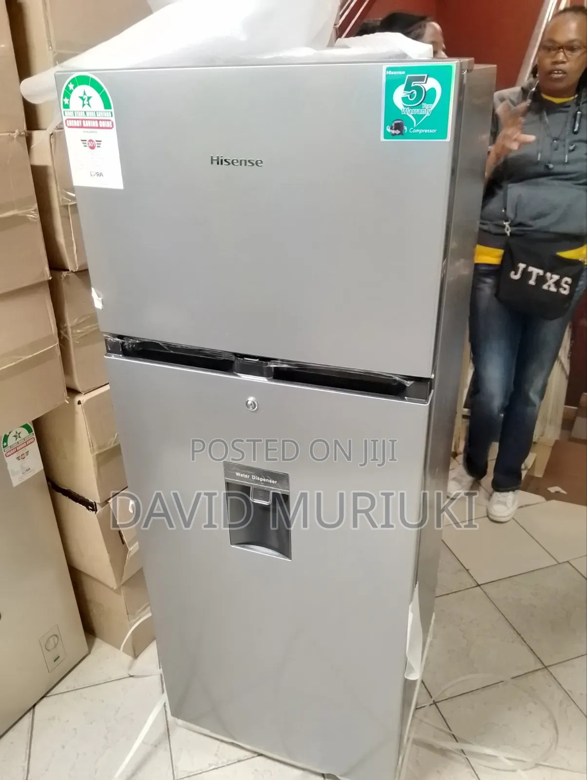 Hisense 120L Double Door Fridge – REF120DR.