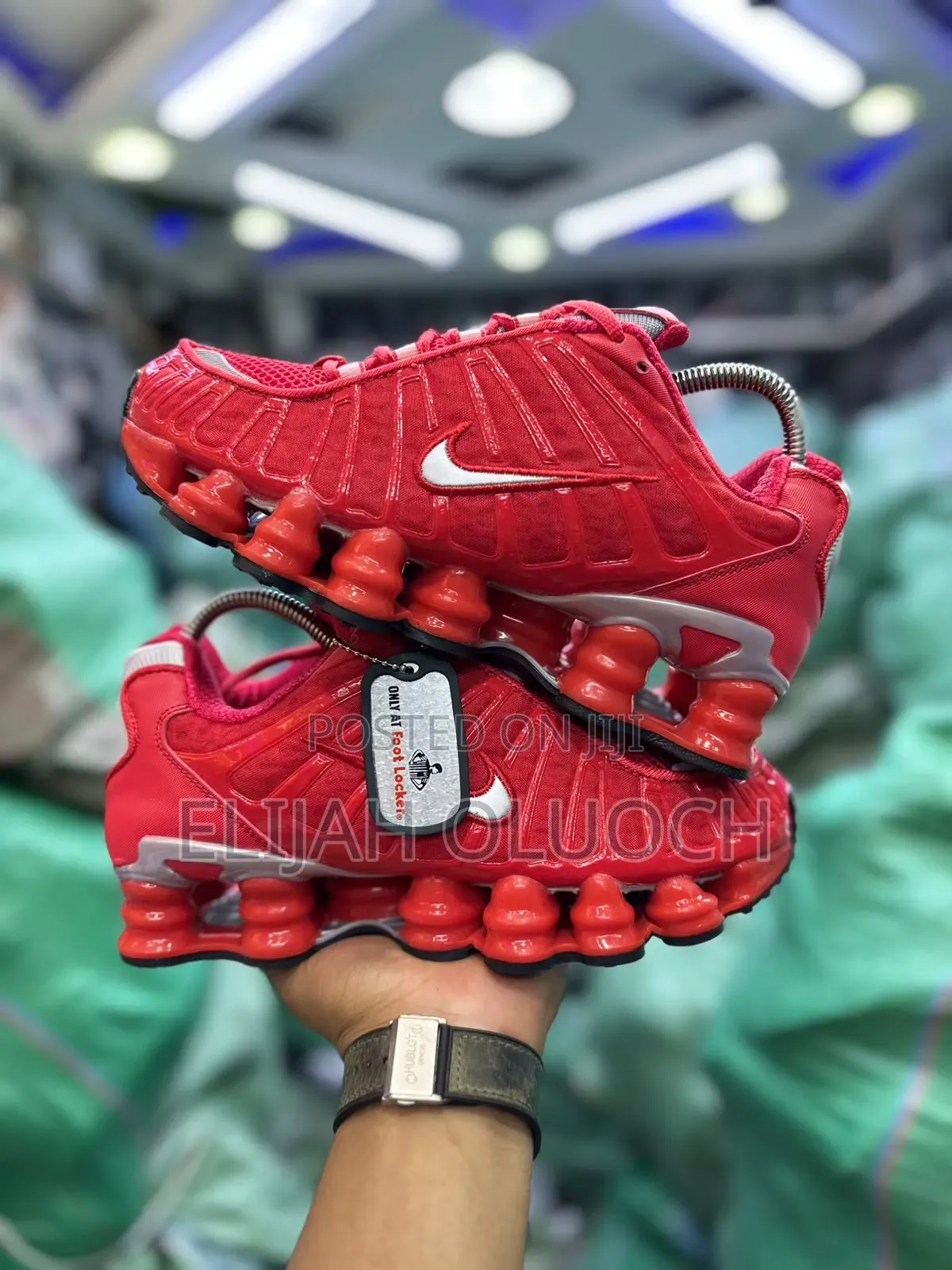 Nike Shox TL“ Speed Red Quality Leather Size 38-45