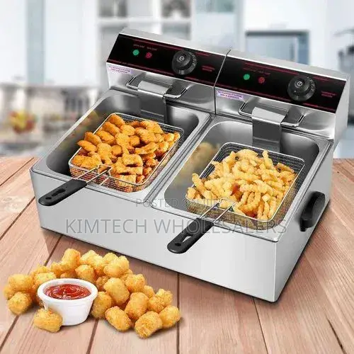 Electromate Double Deep Fryer