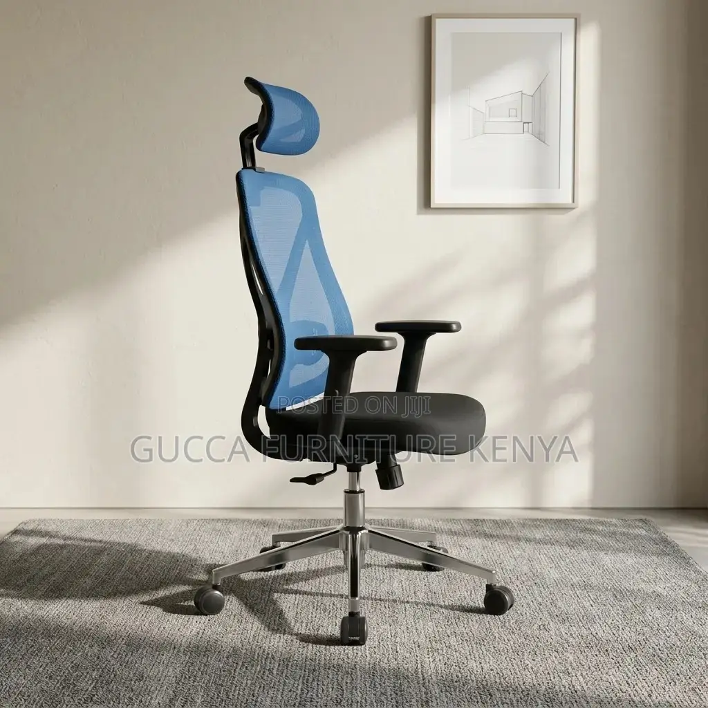 Ergonomic Office Chair With Modern Armrest