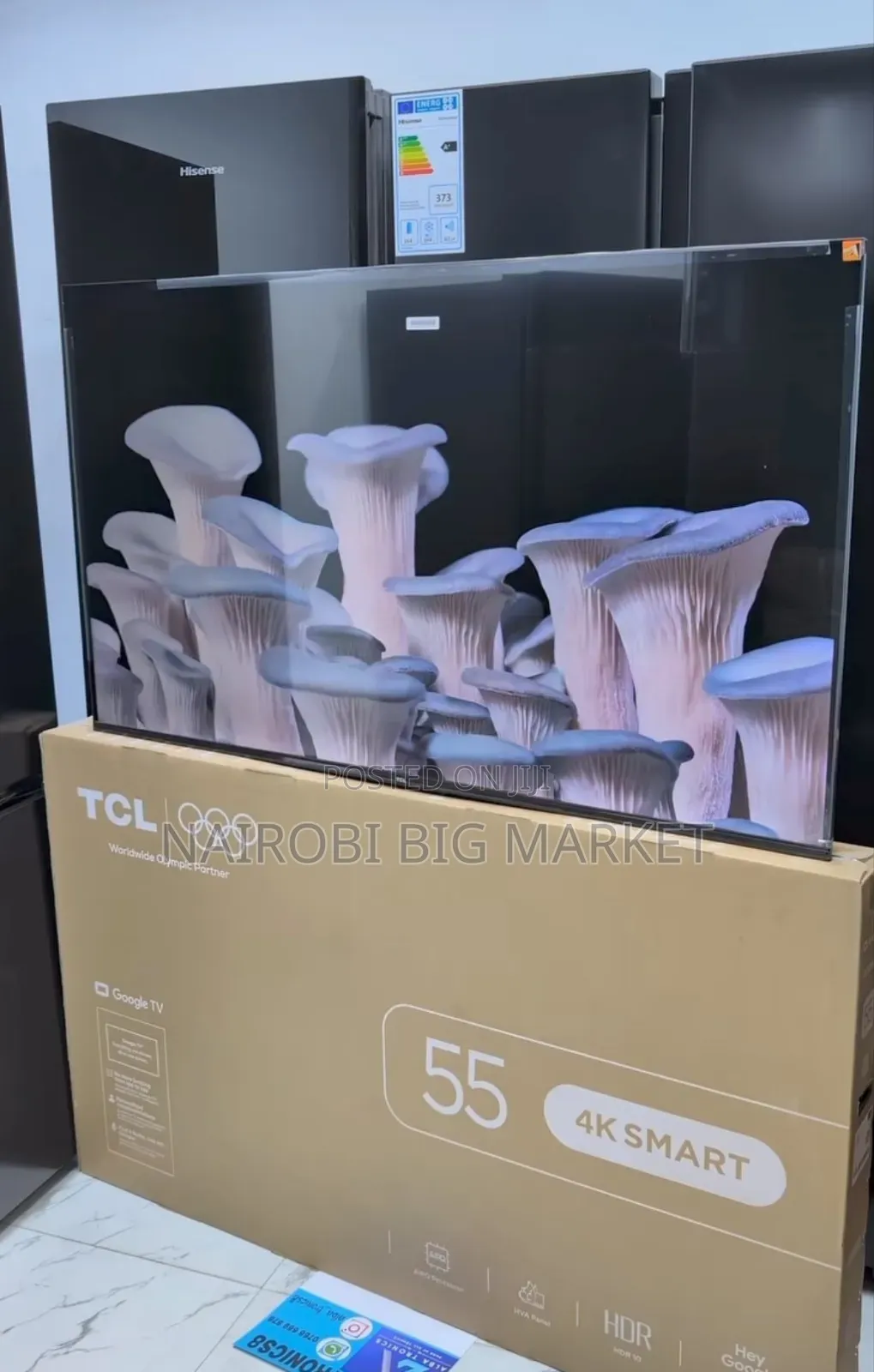 TCL55 Inch 4 K Smart TV With Certified Goggle Play
