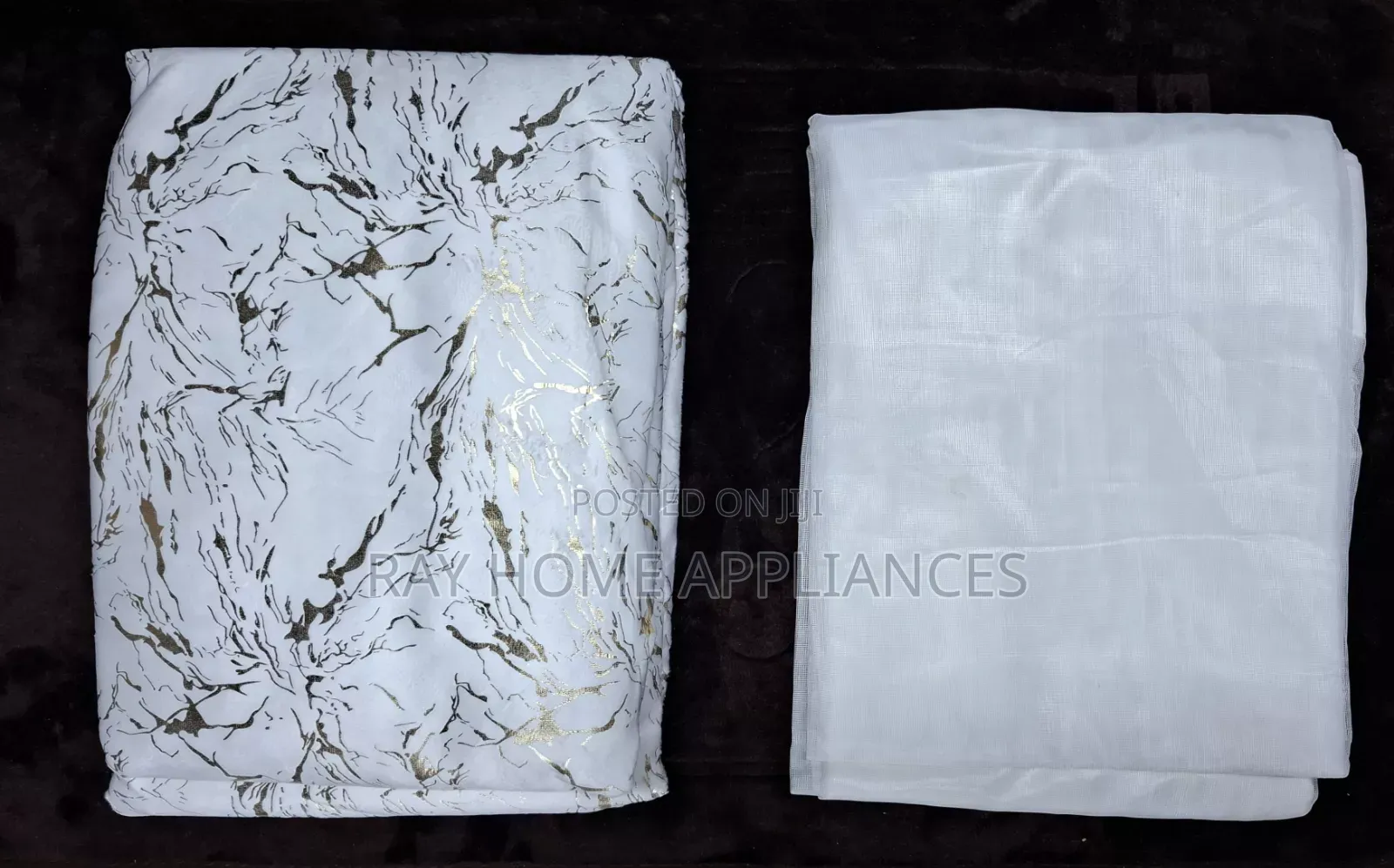 Plain and Marble Curtains