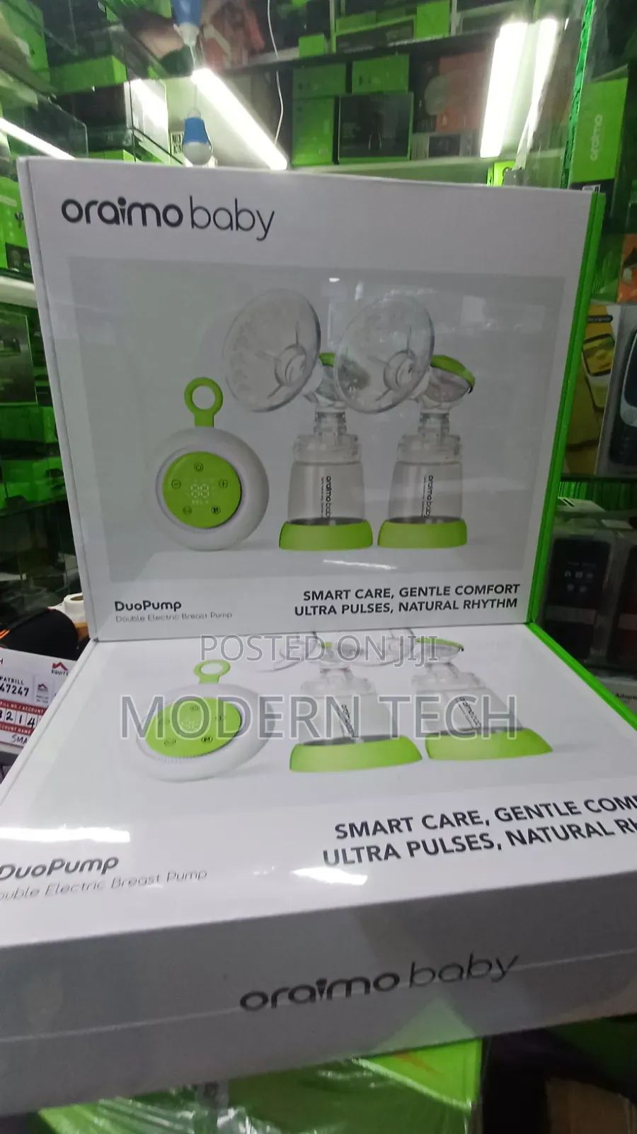 Oraimo DouPump Double Electric Breast Pump /Milk Extractor