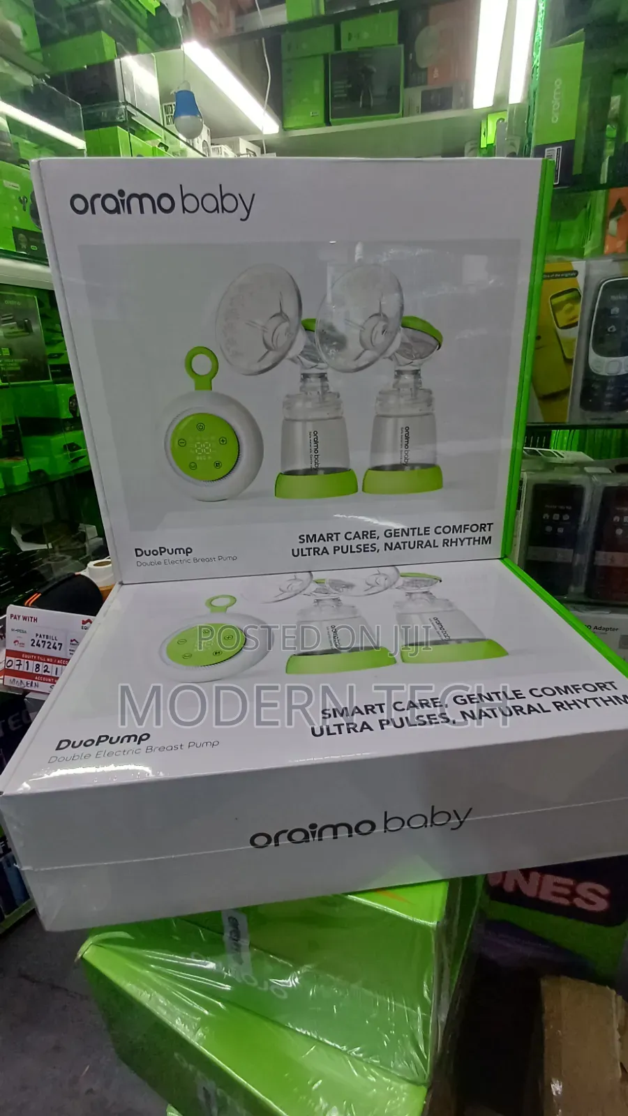 Oraimo DouPump Double Electric Breast Pump /Milk Extractor