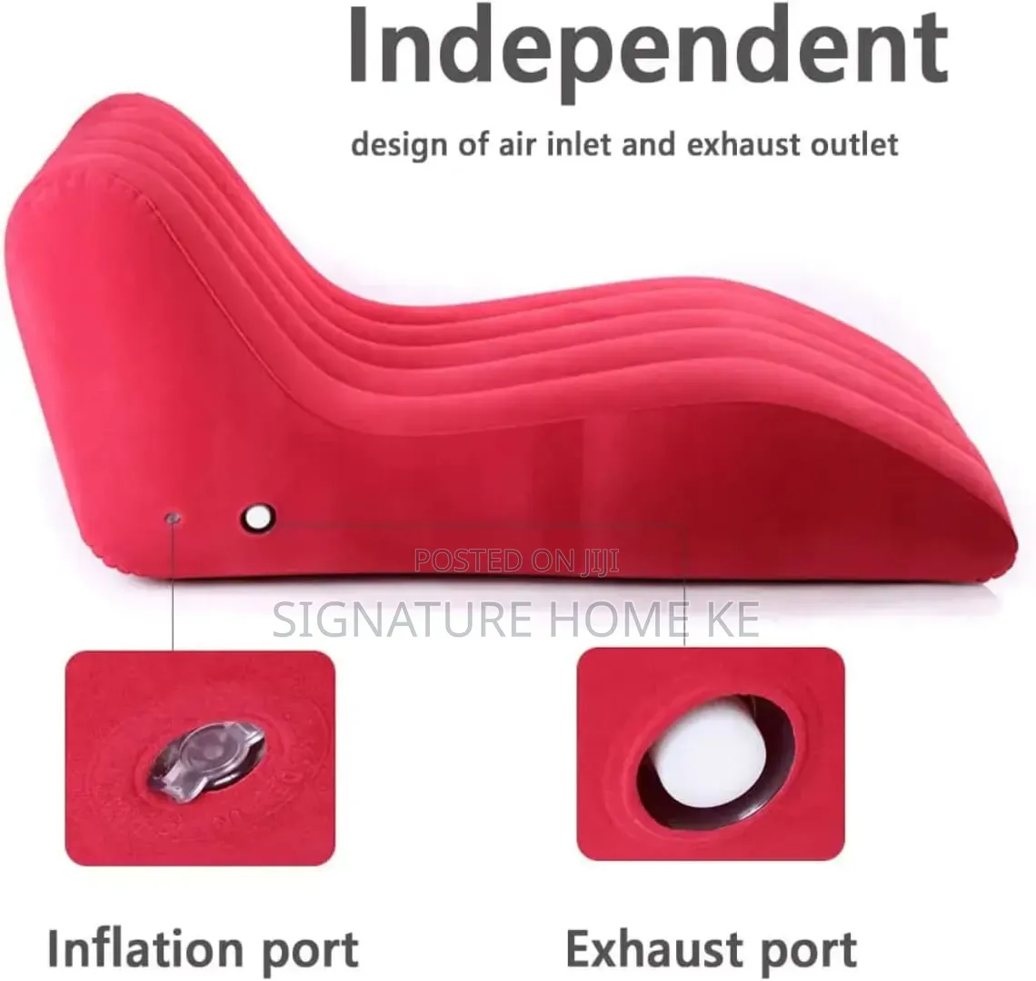 S-Shaped Inflatable Sofa