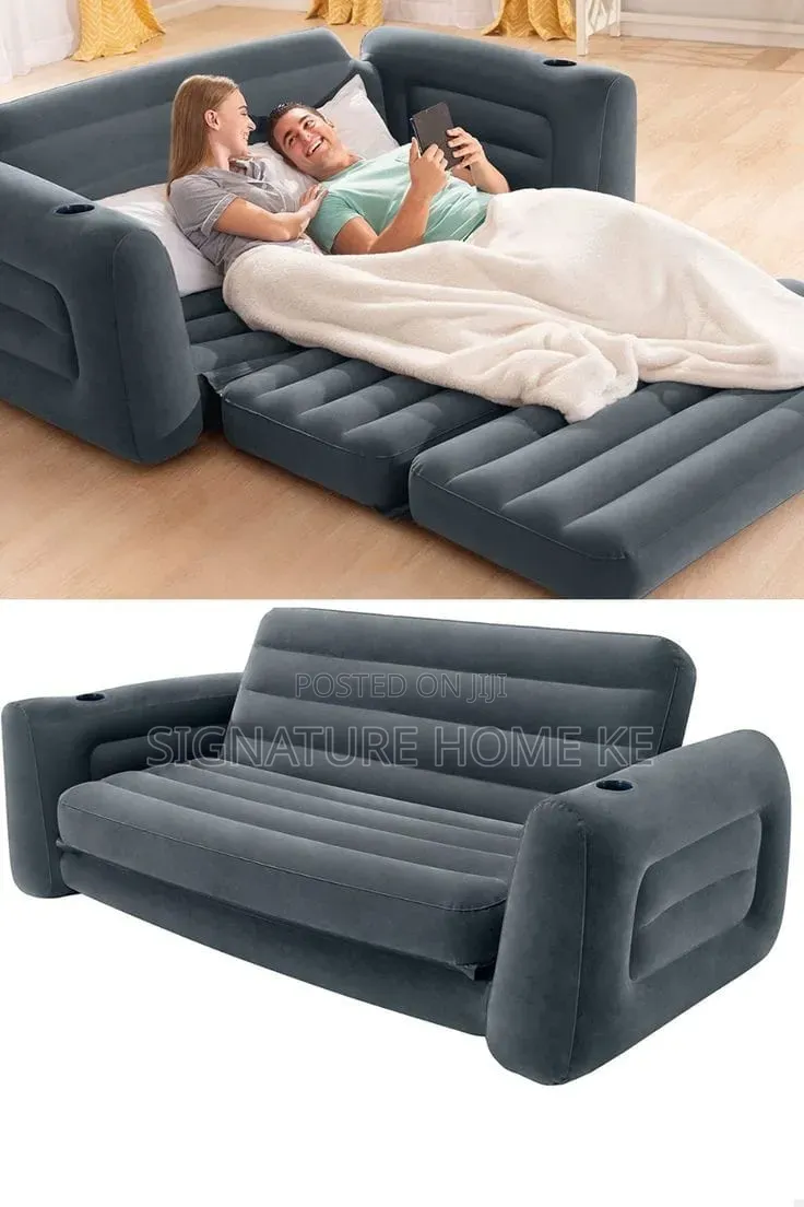3 Seater Pull Out Sofa Bed With an Electric Air Pump