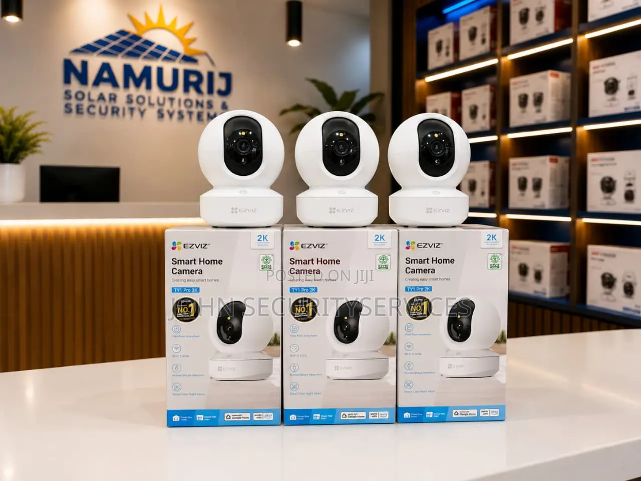 EZVIZ TY1 Pro WiFi CCTV Camera | Pan Tilt | Smart Security Camera