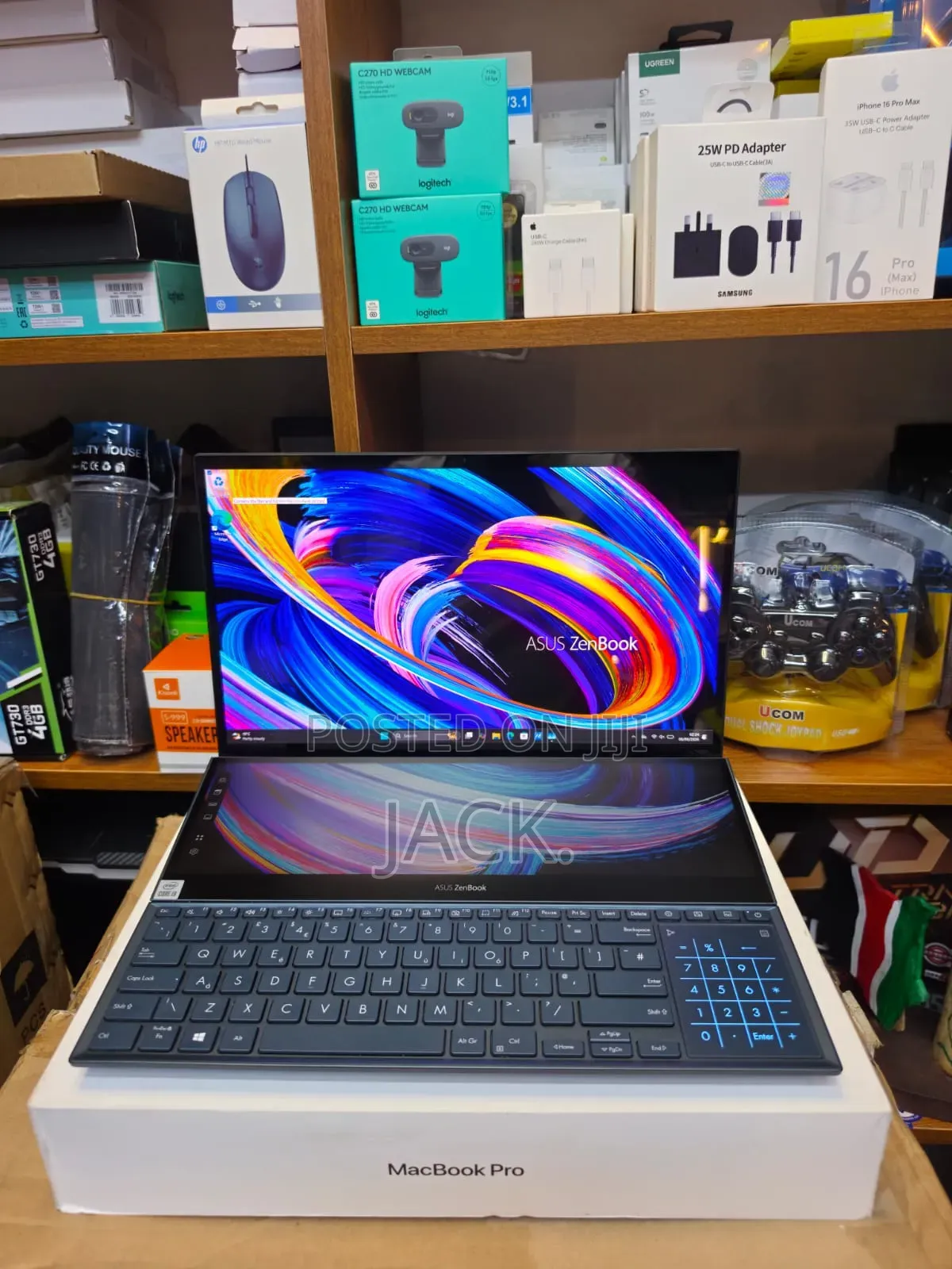 Laptop Asus Zenbook Duo 32GB Intel Core i9 SSD 1T